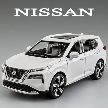 1:32 Nissan X-Trail SUV Legering Auto Diecasts & Speelgoed Voertuigen, Auto Model, licht en Geluid de Auto Speelgoed Voor Kinderen Geschenken