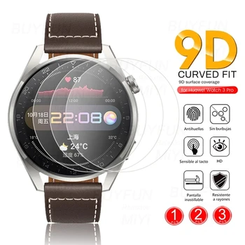 1-3PCS Beschermend Glas Voor Huawei Horloge 3 Pro Hauwei GT2 GT 46 MM 46 MM Smartwatch Volledige Dekking van de Screen protector Film Accessoires