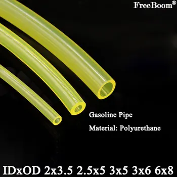 1/5M lpg Lijn Pijp Slang String Buis Benzine Lijn voor Trimmer Kettingzaag Blower Tool 2x3.5/2.5x5/3x5/3 × 6/6x8mm