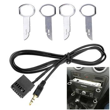 1 Set 6000CD AUX-IN-Draad ADAPTER AUTO STEREO-6000-CD-AUX-KABEL Vervanging Voor FORD FIESTA FOCUS 6000 CD