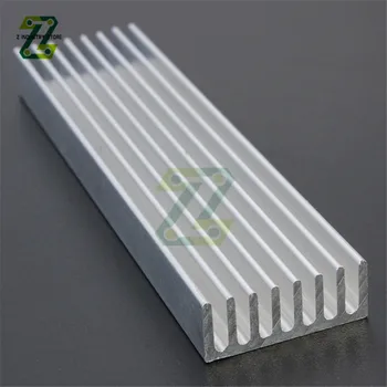 100x25x10mm Radiator in Aluminium Heatsink Uitgedreven heatsink voor LED Elektronische Warmteafvoer Cooling Koeler