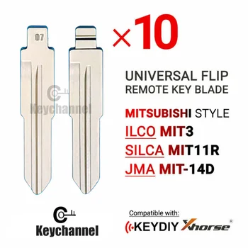 10PCS #07 KD sleutelblad LISHI MIT11 Voor KD VVDI JMD Afstandsbediening Voor de Mitsubishi Outlander van Mitsubishi Grandis Type MIT3 MIT11R MIT-14