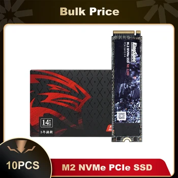 10pcs KingSpec M. 2 NVMe 128gb SSD 256gb 512 M2 SSD 1TB NMVe Harde Schijf 2280 PCIE HDD PCIe Interne Harde Schijf Voor Laptop MSI