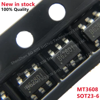 10PCS MT3608 Markering B628** SOT23-6 SMD DC-DC Power Boost chip type