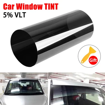 150x20cm Auto Voorruit Zonneklep Strip Tint Folie Glas met Anti-UV-zonnescherm raamfolie Sticker Auto UV Protector Folie Naad