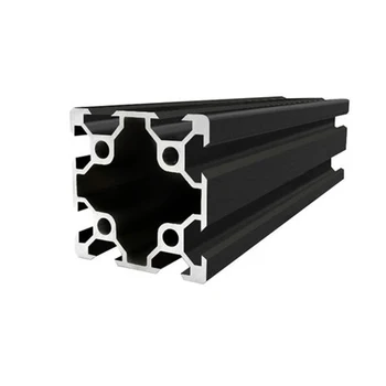 1pc 4040 Zwart Geanodiseerd 100-800mm 4040 Aluminium Extrusie Profiel Frame voor CNC Laser graveermachine 3D-Printer Houtbewerking