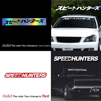 1PCS Auto Styling en Auto Stickers voor Achter de Voorruit Venster Auto Stickers voor Japanse Speedhunters Auto Decoratie Sticker