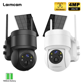 2,5 K 4MP Zonne-IP Camera WiFi Wireless Outdoor camerabewaking Accu Lange Standby-Home Security Bescherming ICsee CCTV PTZ