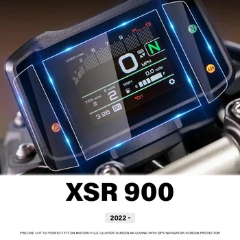 2 stel Motorfiets TPU Instrument Snelheidsmeter Bescherming van de Film Voor Yamaha XSR 900 XSR900 xsr900 Accessoires 2022 -