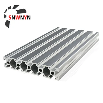 20100 Aluminium Extrusie Profiel Lengte 100-1000mm Europese Standaard Geanodiseerd Lineaire Rail Voor DIY CNC-3D-Printer Werkbank 1PC