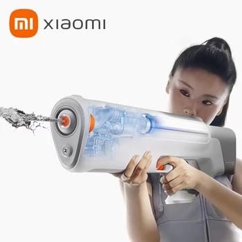2023 Xiaomi Mijia Water Pluse Gun Shooter 01 Elektrische Hoge Druk Automatische Snelle Absorptie 9M Max Bereik Met LED verlicht Scherm