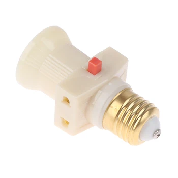 250V 6A E27 ABS EU-LED-Lamp-Adapter Verlichting Houder Basis Connector Accessoires Schroef fitting Conversie Voor Lamp
