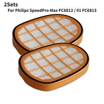 2Pack Filter Invoegen Als CP0663 Voor Philips SpeedPro Max FC6812 / 01 FC6813 Zorgen voor Luchtvervuiling tegen Huishoudelijke Reiniging Gereedschap