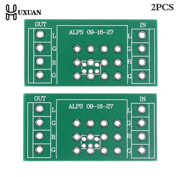 2pcs Potentiometer PCB-Raad Voor de PCB Versterker Voor de ALPEN 09 Type 16 Type 27 Type