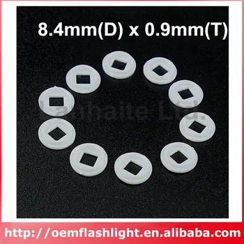 3535 LED Pakkingen voor 7mm Reflector Gat 8,4 mm(D) x 0,9 mm(T) (10 stuks)