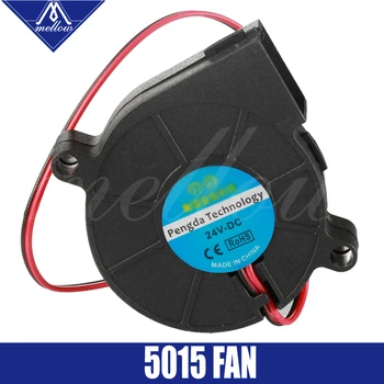 3D Printer Fan 5015 12V 24V 0.15 EEN Sleeve Bearing Brushless Ventilator centrifugaal voor Reprap i3 DC Ventilator Turbo fan 5015S