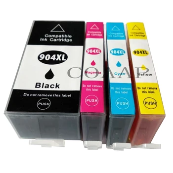 4 Pack Compatible Inkt Cartridge Voor HP 904XL hp904 hp908 voor Officejet Pro 6960 6970 Impressora in Zuid-Amerika
