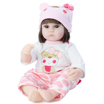 42cm Reborn Baby Levensechte Pasgeboren Simulatie Dieren Baby Email Poppen Kinderen Educatief Speelgoed Reborn Doll voor Kinderen Geschenken