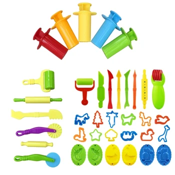 5/6/26pcs Creatieve Kleuren Klei Gereedschap Set Plasticine Verscheidenheid Modellering Childs Kit Slijm Plastic Set Spelen Deeg Tools DIY Accessoires