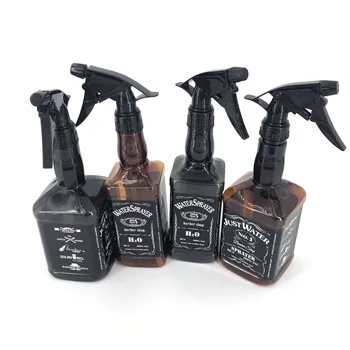 500ML/650ML Kappers Spray-Fles van de Salon van Kapper Hair-Tools Water Spuit Retro Whisky Olie Hoofd Gieter