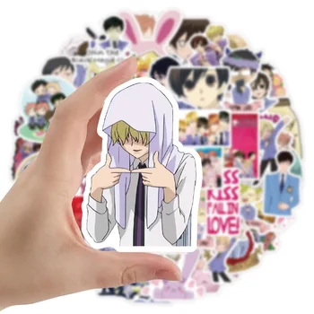50PCS Cartoon Anime Ouran High School Host Club Stickers-Laptop Gitaar Bagage Waterdicht Graffiti Manga Sticker Sticker Kid Speelgoed