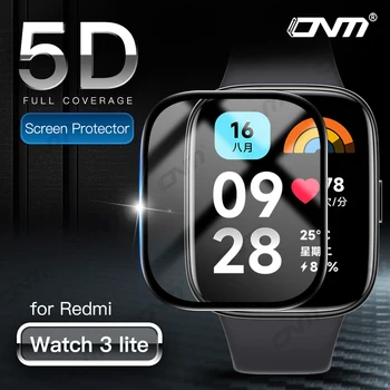 5D Zachte Beschermende Film voor Redmi Horloge 3 Lite Anti-kras Screen Protector voor Redmi Watch3 Lite Slimme horloge Accessoire
