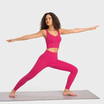 6 Kleuren NWT 2023 Yoga Vrouwen met Hoge Taille Strak Fintess Squat Bewijs Legging Tummy Control Training Broek