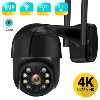 8MP 4K Beveiliging Wifi Camera Smart Home HD 4K-IP-Camera 5MP-AI Tracking Security CCTV Camera Video Surveillance iCsee