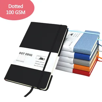 A5 Bezaaid Notebooks Canvas Harde Dekking 100 GSM-Binnenzak Tijdschriften Dagboek koreaanse Briefpapier schoolspullen voor Studenten