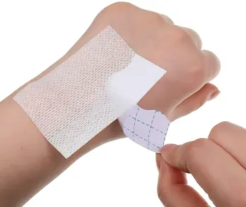 Ademend, Niet-Geweven Bandage Wondverband gaasband Gips Sticker Ademend Fixatie Banden voor de Achterkant van de Nek