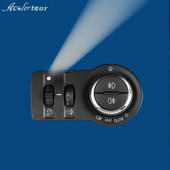 Auto automatische koplamp met schakelaar voor chevrolet Cruze 2010-2019 Malibu 2012-2018 Aveo Ogen module mist lamp control-knop