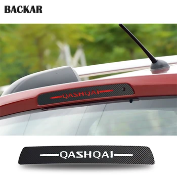 Auto-styling 3D Carbon Fiber Embleem Stickers Voor de Nissan Qashqai J11 Qashqai 2018 2017 2016 2015 Auto Hoge Rem Licht Accessoires