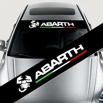 Auto Styling Auto eflective Voorruit Banner Sticker-Auto Sticker Voor de Fiat 500 ABARTH Auto exterieur m auto styling