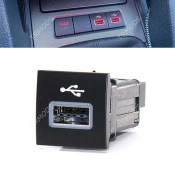 Auto USB-Ingang Adapter Audio Radio-u-schijf flash Socket-Interface Kabel voor Volkswagn Jetta5 MK5 Golf 6 EOS Caddy Touran Scirocco