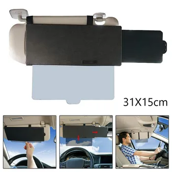 Auto Zonneklep Uitbreiding Extender Sun Shield Zijkant Blok Verstelbare Automotive Interieur Sunshield Bescherming Tegen De Zon (Anti-Glare)