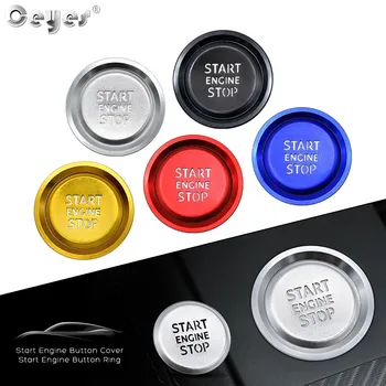 Bogen Motor Van De Auto Start Stop Contactslot Drukknop Ring Styling Accessoires Decoratie Stickers Geval Voor Mazda 3 Axela 2020