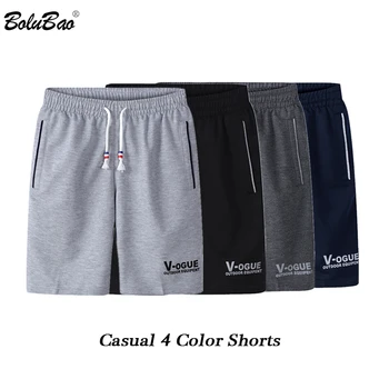 BOLUBAO modemerk Mannen Casual Broek Zomer Nieuwe Mannelijke Afdrukken Koord Shorts voor heren Ademend Comfortabele Shorts