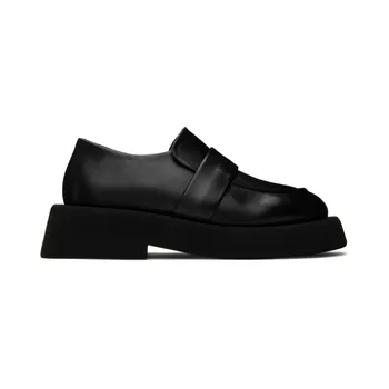Britse stijl ronde retro zwart lederen platte schoenen heren casual schoenen Comfortabele, hoge kwaliteit bruiloft jurk business schoenen