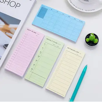 Dag Week Plan Plan Plan Maand Meer Gedetailleerde Lijst Notebook Kladblok Copybook Dagelijks Memo ' S Planner Journal Office-Kantoorartikelen