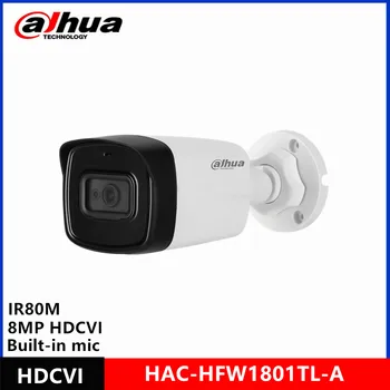 Dahua HAC-HFW1801TL-A & HAC-HFW1800T-EEN 8MP ingebouwde microfoon 4K Real-time HDCVI IR80M HDCVI Camera CVI/CVBS/AHD/TVI schakelbaar