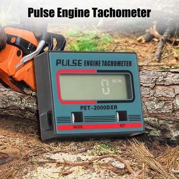 Digitale 100-30000 RPM Toerenteller Tester Meter Tach uurmeter de Meter Test voor Grasmaaier 2/4 Takt Motor ATV Motor Accessoires
