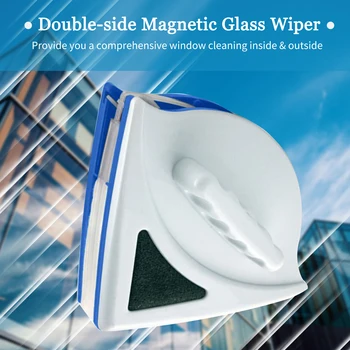 Dubbelzijdig Magnetische Venster glasreiniger Magneten Borstel Home Wizard Wisser Schoonmaken van Gereedschappen Dikte 3-8mm