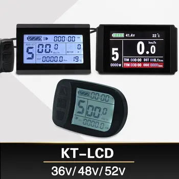Elektrische Fiets Display KT LCD-Meter LCD3 LCD8HU LCD5 Voor KT Intelligente Controller 24V 36V 48V Ebike-Paneel Julet waterdicht
