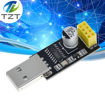 ESP01 Programmeur Adapter UART GPIO0 ESP-01 Adaptaterr ESP8266 CH340G USB naar ESP8266 Seriële Draadloze Wifi Developent Board Module