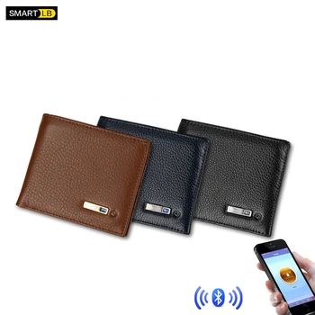 Fashion Smart Wallet Portemonnee GPS Tracker Bluetooth Cadeau voor vaderdag Slim Credit Card Houder Cartera Hombre Tarjetero Portemonnee