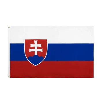 FLAGHUB 60X90 90x150cm Svk Sk Slovenska Slowakije slowaakse Vlag
