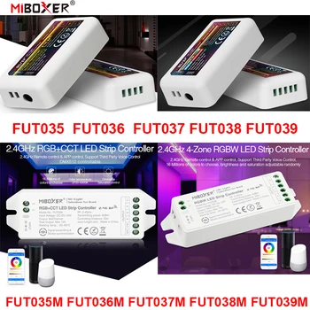 FUT035 FUT036 FUT037 FUT038 FUT039 Miboxer (NIEUWE) 2,4 G 4-Zone LED Controller Dimmer Één Kleur CCT RGB, RGBW RGB+GDT Strip