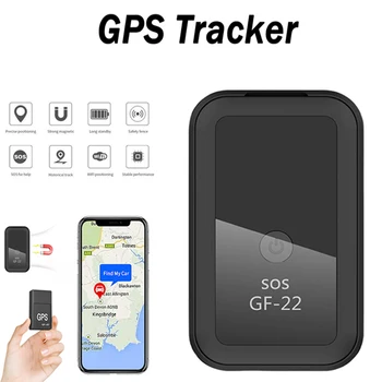 GF-22 GPS Tracker Wereldwijde Positie Anti-verloren Anti-diefstal Alarm Real-time-Positionering van het Voertuig Track Multifunctionele Tracking-Apparaat