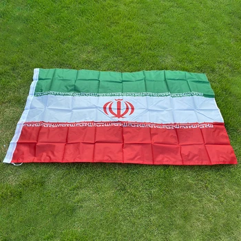 gratis verzending aerlxemrbrae vlag van Iran Vlag Natie 3ft x 5ft Polyester Banner Flying150* 90cm Aangepaste vlag