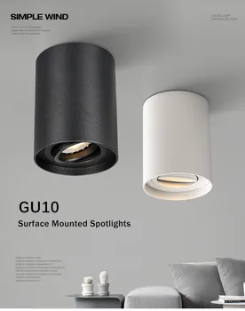 GU10 Led Downlight, inbouw Indoor Plafond Lamp Hoek Verstelbare Spot Lamp Voor de Woonkamer, Slaapkamer, Keuken, Kantoor Store